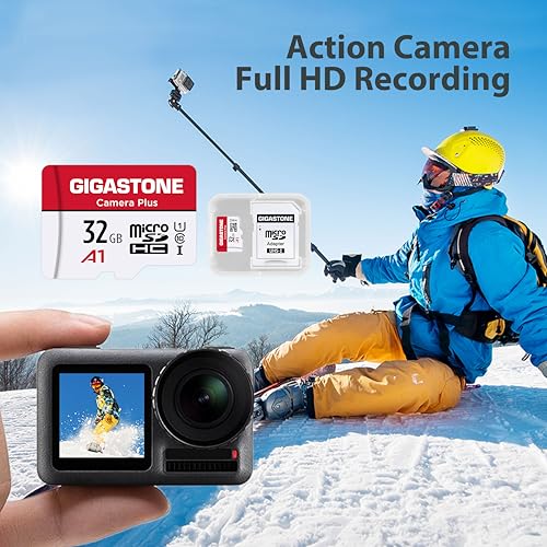 Gigastone 32GB U1 C10 Micro SDHC Memory Card 5-Pack