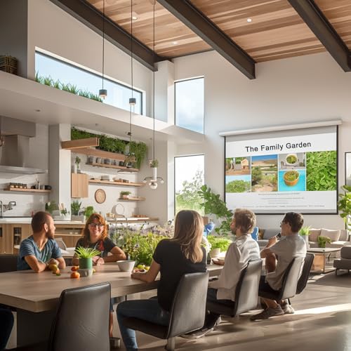 SiliBamb 120 Inch 120 Inch(16:9) Electric Motorized Projector Screen