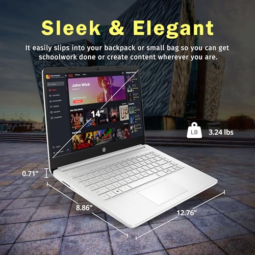 HP 14" HP Stream 128GB Intel Processor N150 4GB RAM Windows 11 S 1366x768p LED