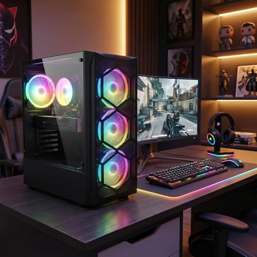 STGAubron 14.96 x 7.87 x 17.52 inches ABR0122 4K 60Hz Computer Tower
