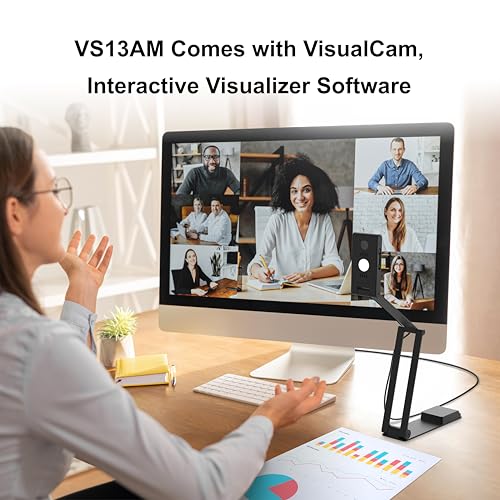 VIISAN VS13AM Document Camera 13MP 4K Video Capture Automatic Focus USB