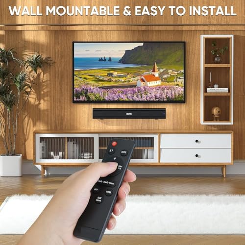 Saiyin DS6301HA Soundbar Wall Mount Stereo Speaker 60 Watts ABS