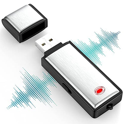 HAKSDOWO 32GB H5456 USB Mono Digital Voice Recorder