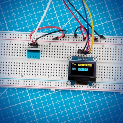 ELEGOO 0.96 Inch 3PCS EL-SM-008 128x64 OLED Display I2C Module