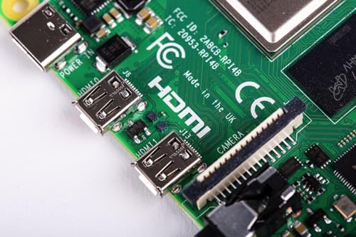 Raspberry Pi 4 Model B 8GB Cortex A72 1.5GHz Wi-Fi Bluetooth USB Ethernet SBC