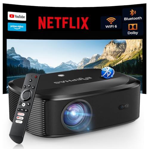 ELEPHAS Portable W1K 1080p 3000 ANSI Lumens LED Projector