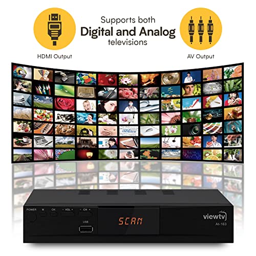 ViewTV 1080p AT-163 16 Channel Digital TV Converter Box