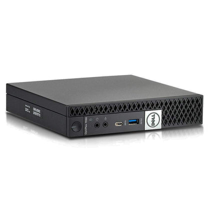 Dell OptiPlex 7050 Micro PC, Intel Quad Core i5-6500T 3.1GHz, 16GB DDR4, 256GB SSD, Windows 11 Pro, Mini