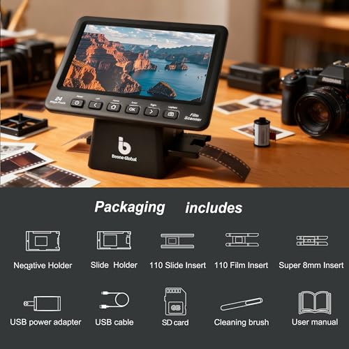 BEONE GLOBAL ClearScan MINI 3600 dpi Film Scanner