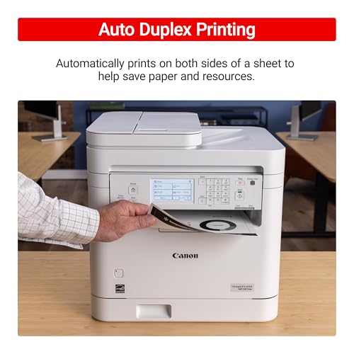 Canon imageCLASS MF287dw Monochrome Laser Printer, ADF, 600 x 600 dpi, 35 ppm, USB/Wi-Fi