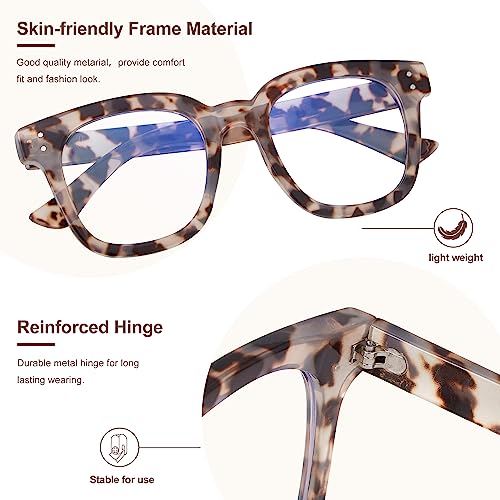 Madison Avenue Medium UKAU-0003-GY Rectangular Full Rim Blue Light Blocking Glasses