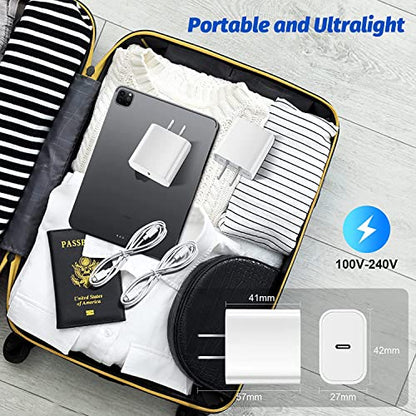 Blechmeki 20W USB-C Fast Charging Wall Charger and Cable Set CA-15T-US
