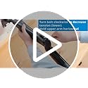 HUANUO 32 Inch HNDS8 Dual Monitor Stand Ergonomic Adjustable Tilt 45 Degrees Tabletop Mount