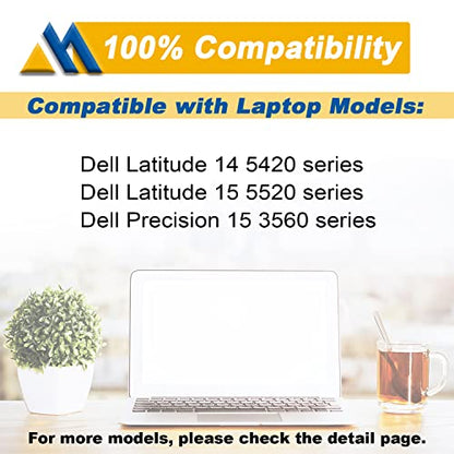 Mobik RJ40G 3941mAh Lithium-Ion Laptop Battery for Latitude 14 5420, Latitude 15 5520, Precision 15 3560