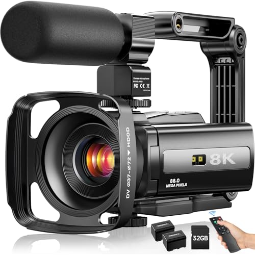 FlyFrost 8K Video Camera HDV-255K 8K 15FPS CMOS Camcorder
