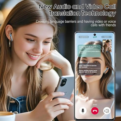 Csasan J90 Pro In-Ear Translation Earbuds Wireless Bluetooth 5.3