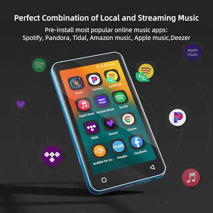INNIOASIS 80GB G1 MP3 Player 4-Inch LCD Bluetooth Audio/Video Playback