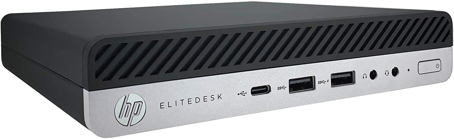 HP EliteDesk 800 G5 Mini - Intel Core i5-9500T 6-Core 2.20 GHz 16GB DDR4 256GB SSD Windows 11 Pro