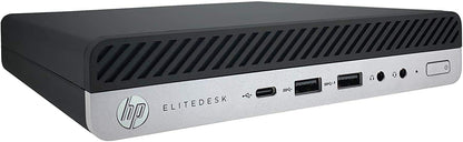 HP EliteDesk 800 G5 Mini - Intel Core i5-9500T 6-Core 2.20 GHz 16GB DDR4 256GB SSD Windows 11 Pro