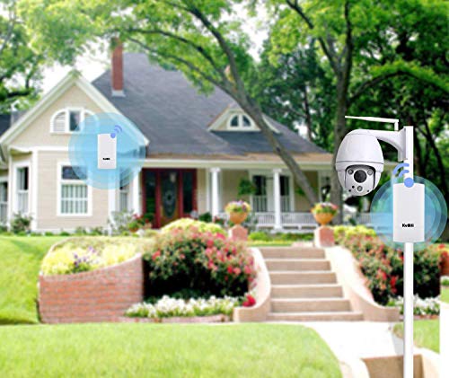 KuWFi 2-Pack CPE120 300Mbps Outdoor Wireless Bridge Access Point