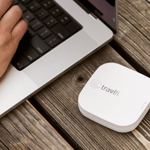TravlFi Journey1 LTE 5GHz Portable WiFi Hotspot with 802.11n Support
