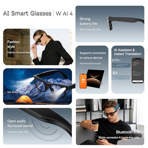 massway 5cm W AI 4 All Wearable Tech Glasses