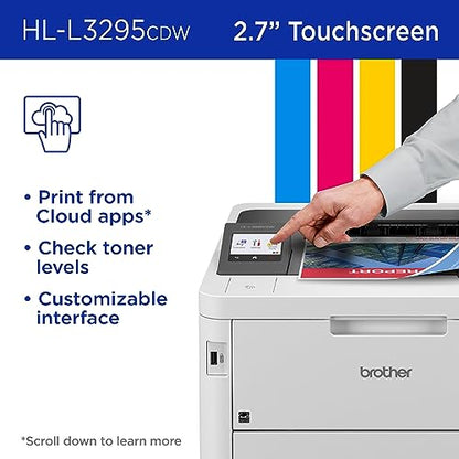 Brother HLL3295CDW Laser Color Printer 2400 x 600 dpi Duplex 31 ppm All-In-One