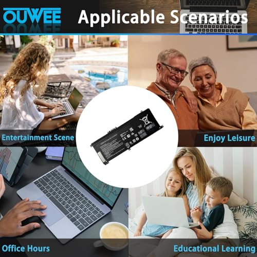 OUWEE 1 Lithium Ion Battery SA04XL 15.12V 3470mAh Black Laptop Battery