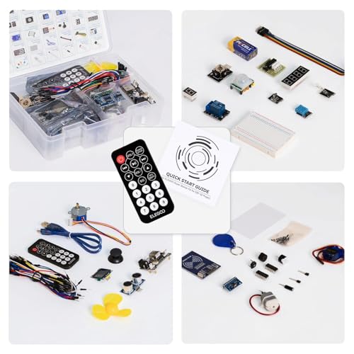 ELEGOO 35-Component ESP-32 Super Starter Kit with Arduino IDE Compatibility