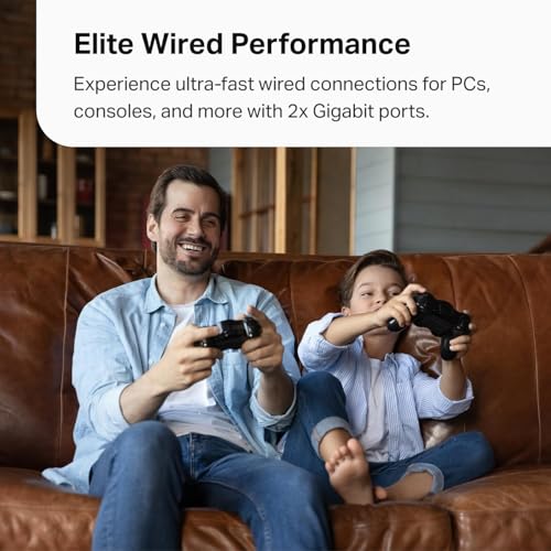 TP-Link Deco X15(3-Pack) Dual-Band Mesh Wi-Fi System AX1500 5,600 sq.ft. Coverage 2 Gigabit Ports