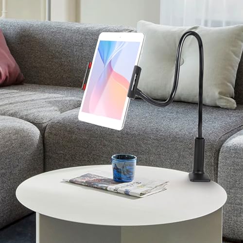 Selfdee Tablet Stand Holder 31.4 inches 360 Degree Rotation Adjustable Flexible Long Arm Tabletop Mount
