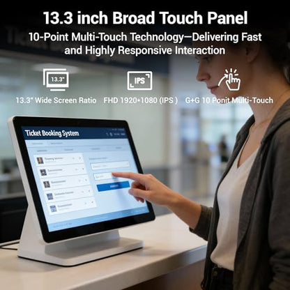 HIGOLE 13.3 FHD IPS Touchscreen All-in-One Panel PC N5100 8GB 128GB Win11