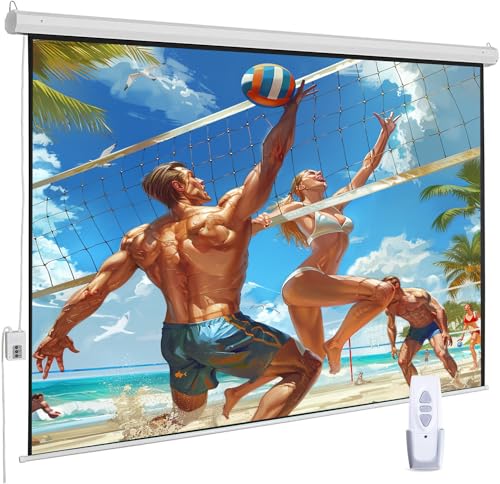 SiliBamb 120 Inch 120 Inch(16:9) Electric Motorized Projector Screen
