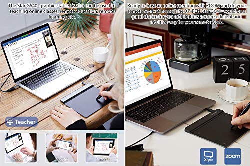 XP-PEN Star G640 6x4 Inch Digital Graphics Tablet USB 8192 Levels Pressure Sensitivity