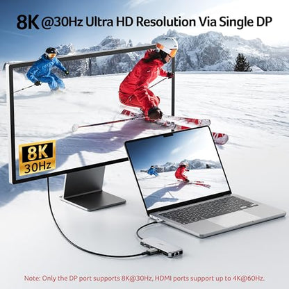 Acer 11 Port ODK5A0 8K DP 4K@60Hz USB Docking Station
