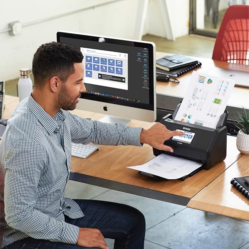 Epson WorkForce ES-580W 300 dpi Document Scanner
