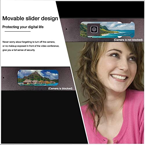 worldbnr Camera Privacy Cover 4.88 x 2.71 x 0.59 inches 1.44 ounces Scenery PC Accessory