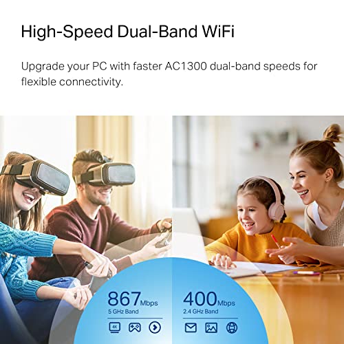 TP-Link Archer T3U Nano 867 Mbps AC1300 Wireless USB Adapter