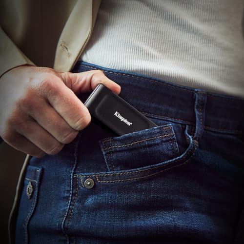 Kingston 1TB SXS1000 External Solid State Drive | USB 3.2 Gen 2 | Portable | 1050 MB/s Read/Write Speed