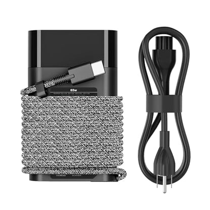 DJW 65W USB Type C Laptop Charger Model SM65CF-02 Input 100-240V Output 20V 3.25A