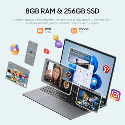 EYY 15.6" Yoga 3200U 1920x1080 2 in 1 Laptop