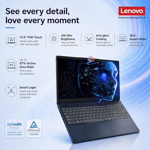 Lenovo 15.6" 1i 1920 x 1080 Touchscreen Clamshell Laptop