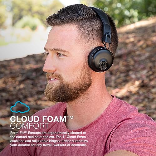 JLab Studio Wireless HBASTUDIORBLK4 On-Ear Headphones Bluetooth 5 Connectivity 30 Hours Playtime
