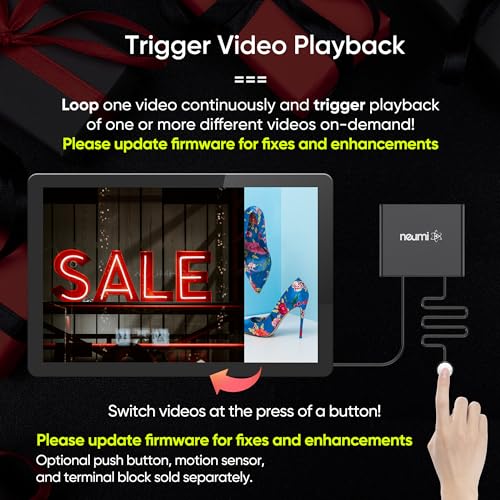 NEUMITECH Atom HDMI Remote Controlled Digital Media Player 1920x1080 Pixels