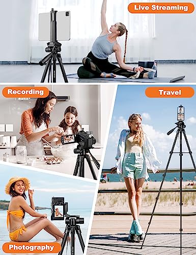 JOILCAN 68" M30T Camera Tripod Stand for Phones and Tablets