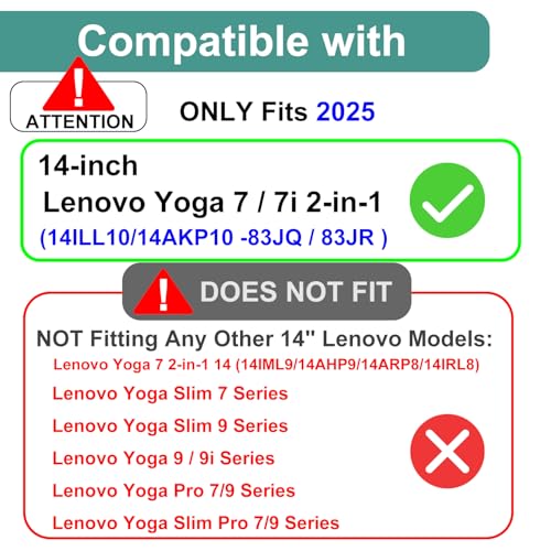 KEANBOLL 14IN Screen Protector for Lenovo Yoga 7 14" 2-in-1 Touchscreen Anti Glare Matte 5H