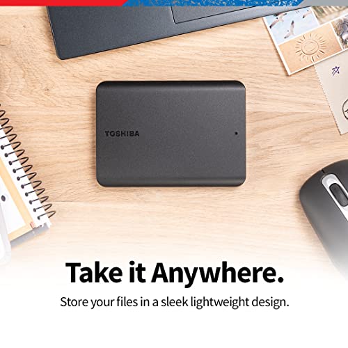 Toshiba 1TB HDTB510XK3AA Portable External Hard Drive USB 3.0
