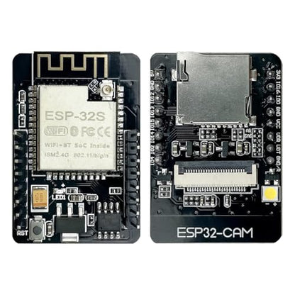 Hosyond ESP32-CAM C890-2PCS 2.4 GHz Dual-Core Development Board 240 MHz Wi-Fi Bluetooth 8 MB Storage