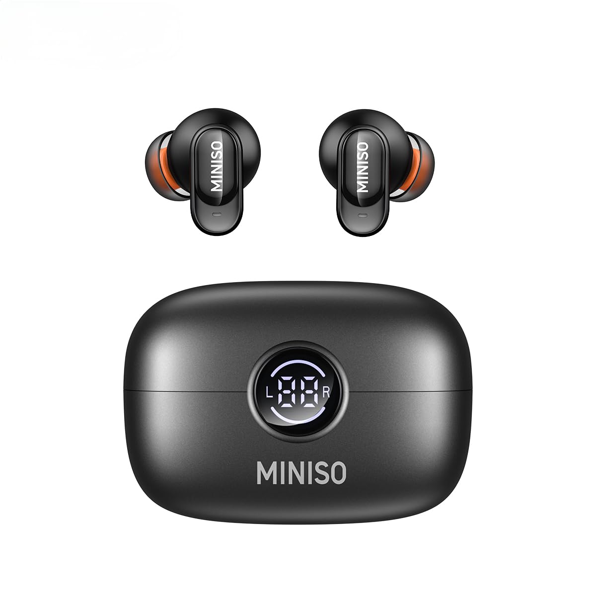 MINISO MS105 Bluetooth 6.0 AI Translation Earbuds, Real Time Language Translator, Supports 134 Languages, In-Ear Design, Compatible with iOS & Android Smart Devices
