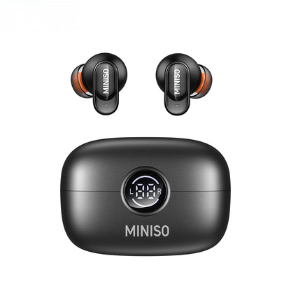 MINISO MS105 Bluetooth 6.0 AI Translation Earbuds, Real Time Language Translator, Supports 134 Languages, In-Ear Design, Compatible with iOS & Android Smart Devices